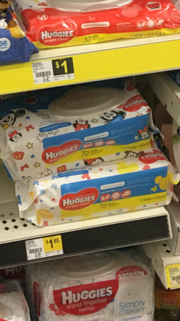huggies face and hand wipes